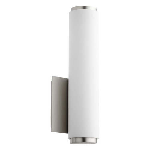 Quorum Lighting Satin Nickel LED Sconce by Quorum Lighting 911-65