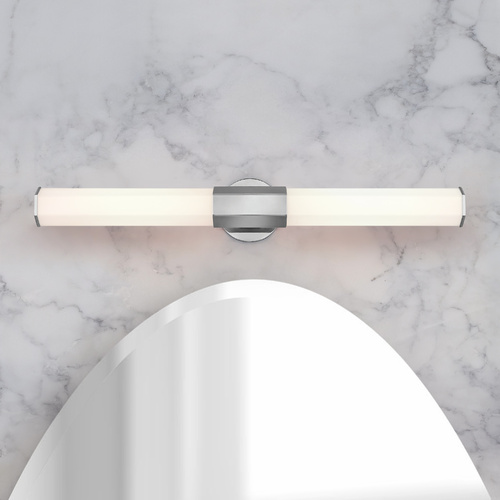 Facet 32-Inch Polished Nickel LED Bath Light by Hinkley Lighting