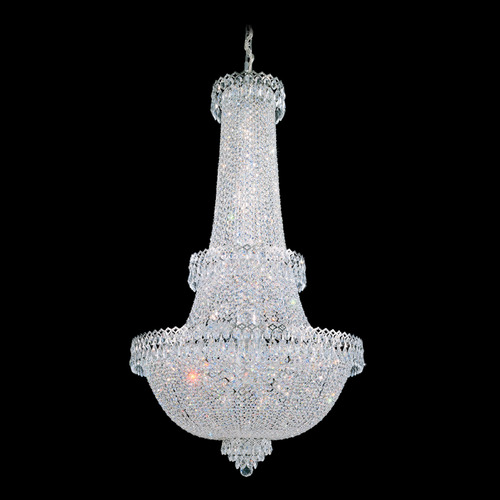 Schonbek Lighting Schonbek Worldwide Lighting Camelot Polished Silver Pendant Light 2638-40O