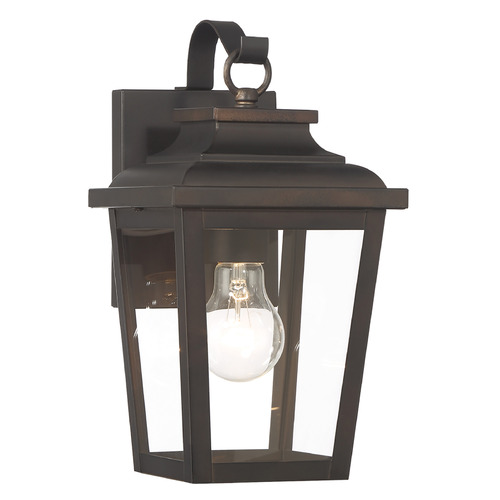 Irvington Manor Outdoor Wall Light in Chelsea Bronze by Minka Lavery