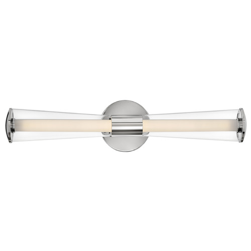 Hinkley Elin Chrome LED Vertical Bathroom Light