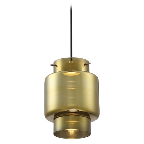 Del Brushed Nickel LED Mini Pendant by Nuvo Lighting