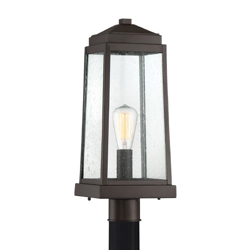 Ravenel Post Light in Western Bronze by Quoizel Lighting