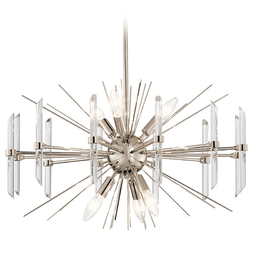 Eris 23.50-Inch Polished Nickel Chandelier by Kichler Lighting