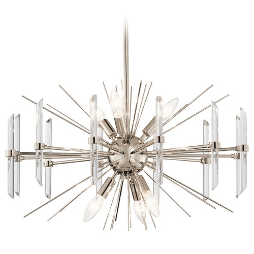 Kichler Lighting Eris 23.50-Inch Polished Nickel Chandelier by Kichler Lighting 44275PN