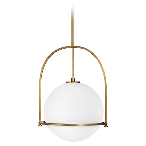 Somerset Large Pendant in Heritage Brass by Hinkley Lighting
