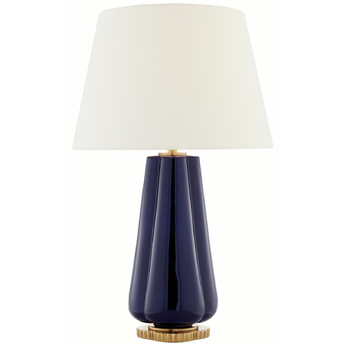 Visual Comfort Signature Collection Visual Comfort Signature Collection Penelope Denim Porcelain Table Lamp with Empire Shade AH3127DM-L