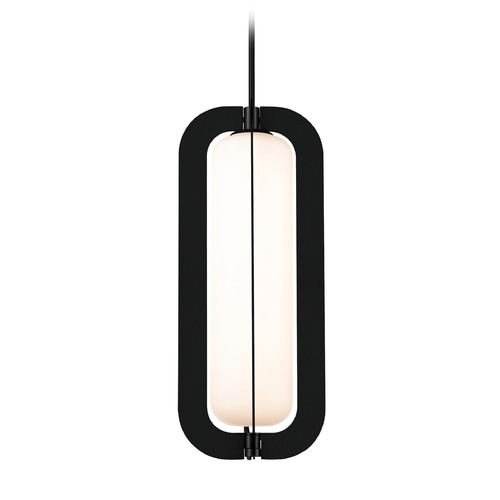 Modern Forms by WAC Lighting Echelon 22-Inch LED Pendant in Black by Modern Forms PD-94322-BK