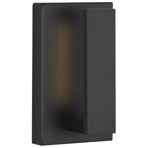 Visual Comfort Modern Collection Visual Comfort Modern Collection Nate Black LED Outdoor Wall Light 700OWNTE9B-LED930