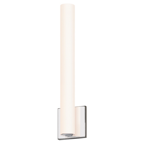 Tubo Polished Chrome LED Sconce by Sonneman Lighting