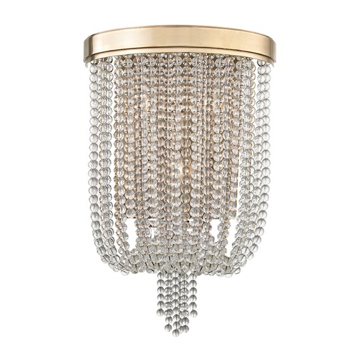 Hudson Valley Lighting Royalton Aged Brass Sconce by Hudson Valley Lighting 9000-AGB