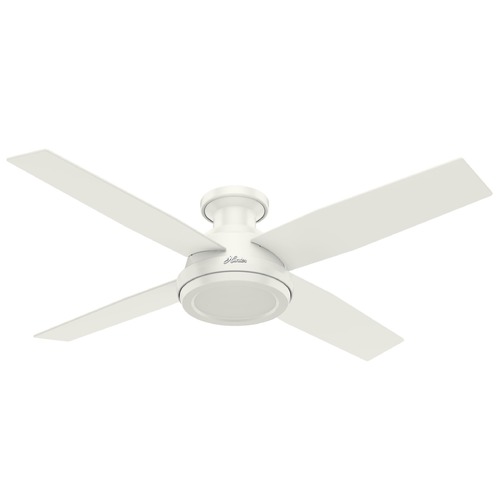 Dempsey Fresh White Ceiling Fan by Hunter Fan Company