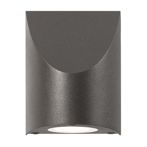 Shear Textured Bronze LED Outdoor Wall Light by Sonneman Lighting