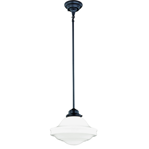 Huntley 12-Inch Pendant in Oil Rubbed Bronze by Vaxcel Lighting