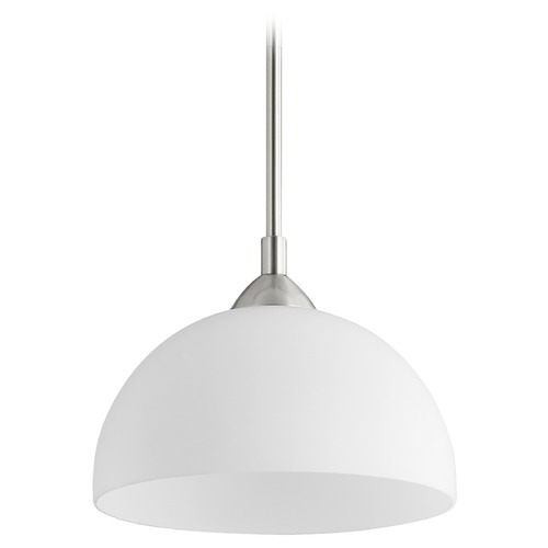 Barkley Satin Nickel Pendant by Quorum Lighting
