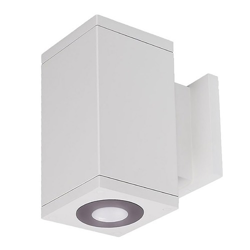 Cube Arch White LED Outdoor Wall Light by WAC Lighting