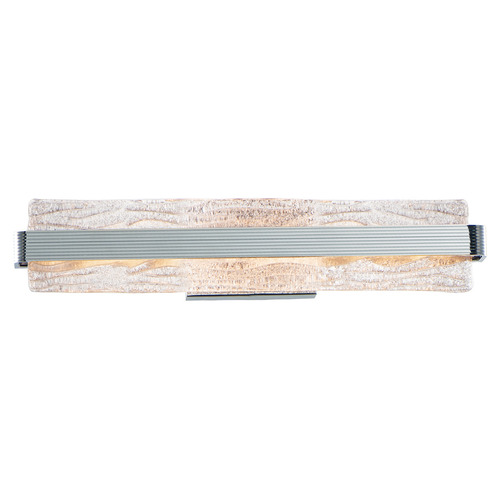 Ripple 24-Inch LED Vanity Light in Polished Chrome by ET2 Lighting