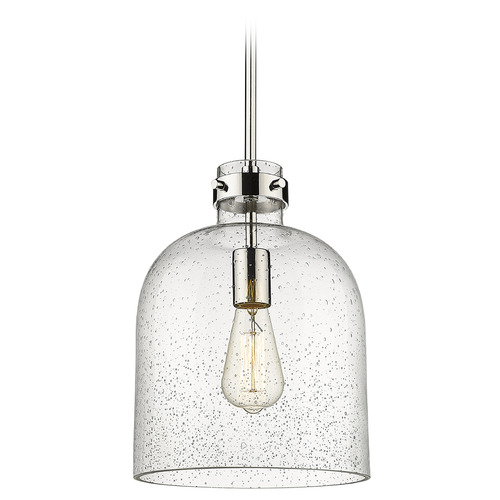 Z-Lite Pearson Polished Nickel Mini Pendant by Z-Lite 817-9PN