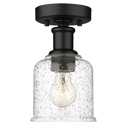 Bryant Matte Black Flush Mount by Z-Lite