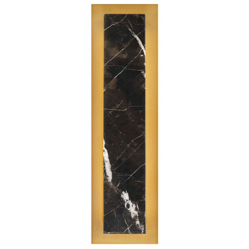 Modern Forms by WAC Lighting Zurich 18-Inch LED Wall Sconce in Black & Aged Brass by Modern Forms WS-48318-BK/AB