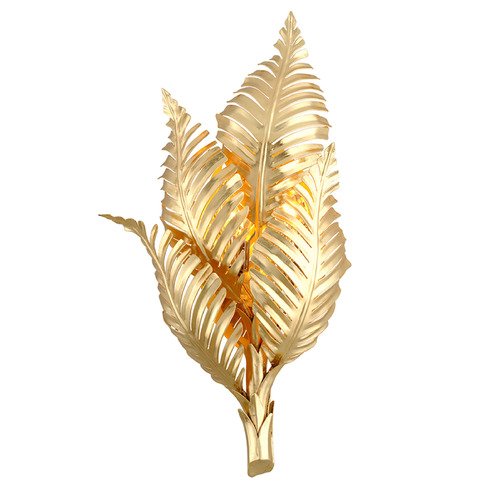 Corbett Lighting Tropicale Gold Leaf Sconce