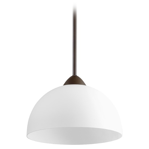 Quorum Lighting Barkley Oiled Bronze Pendant by Quorum Lighting 6069-86