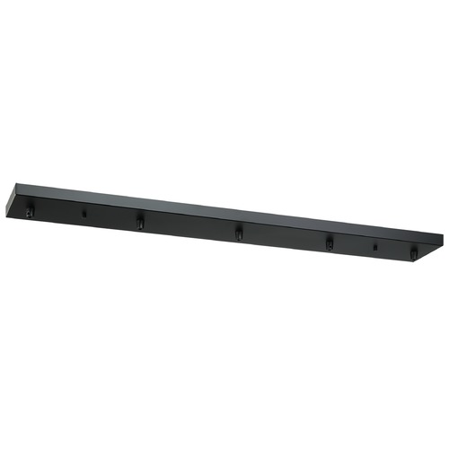 Multi Ceiling Canopy 120V Black Ceiling Adaptor by Matteo Lighting