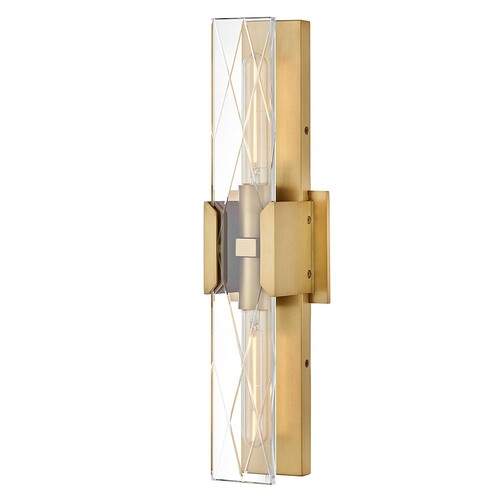 Monte 20-Inch 2-Light Sconce in Heritage Brass by Hinkley Lighting