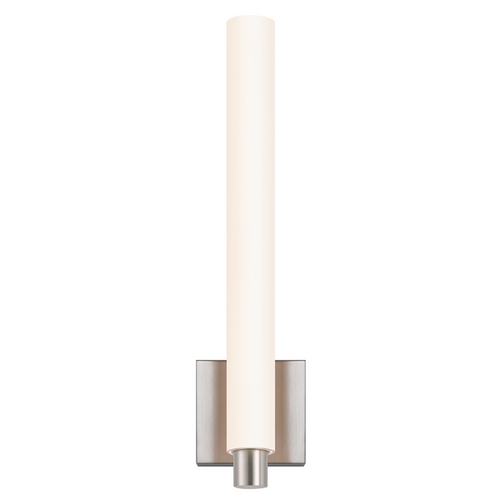 Tubo Satin Nickel LED Sconce by Sonneman Lighting