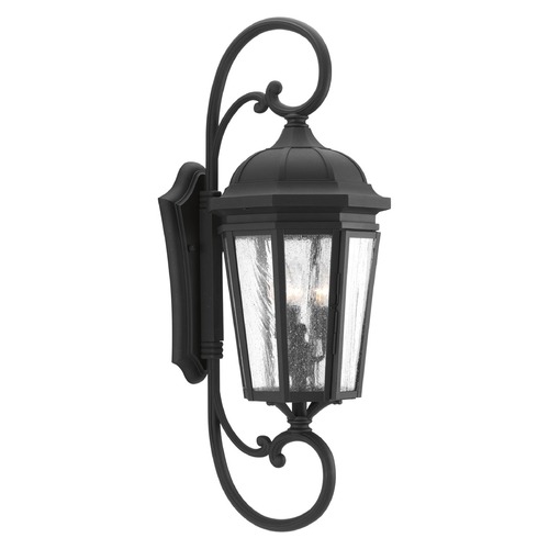Verdae Outdoor Wall Light in Black by Progress Lighting