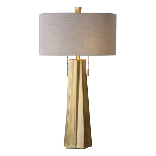 Maris Antiqued Brass Table Lamp by Uttermost Lighting
