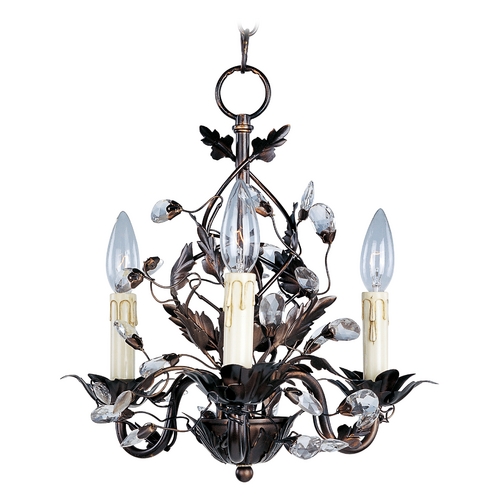 Elegante Oil Rubbed Bronze Chandelier by Maxim Lighting