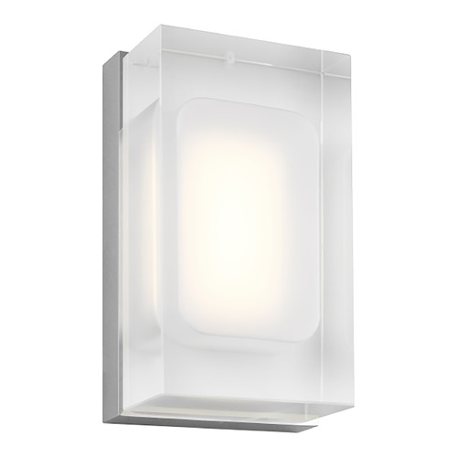 Visual Comfort Modern Collection Milley 7-Inch LED Wall Light in Chrome by Visual Comfort Modern 700WSMLY7C-LED930