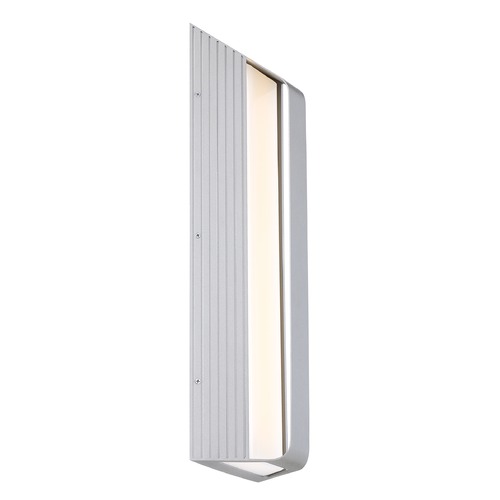 Launch LED Sconce in Sand Silver by George Kovacs