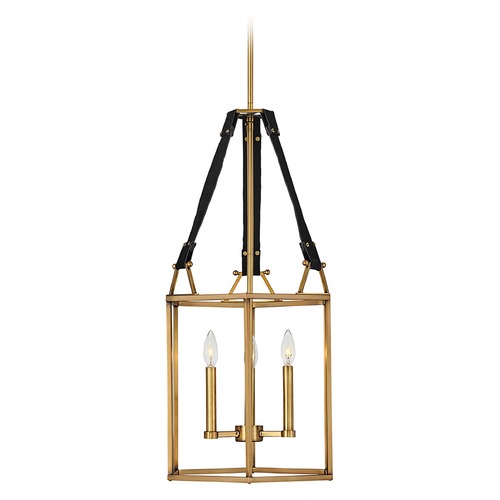 Hinkley Monroe Small Open Frame Lantern in Heritage Brass by Hinkley Lighting 34204HBR