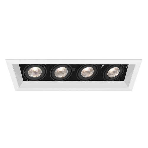 Eurofase Lighting White & Black Recessed Kit by Eurofase Lighting TE114AGU10-02