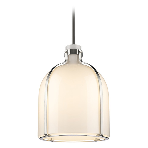 Pearson Brushed Nickel Pendant by Z-Lite