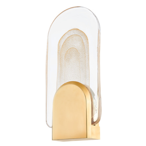 Corbett Lighting Corbett Lighting Morganite Vintage Brass LED Sconce 349-01-VB