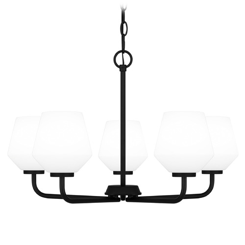 Quoizel Lighting Nielson Matte Black Chandelier