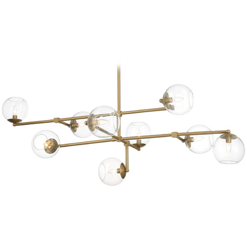 Minka Lavery Millikan Signature Brass Pendant Light with Globe Shade