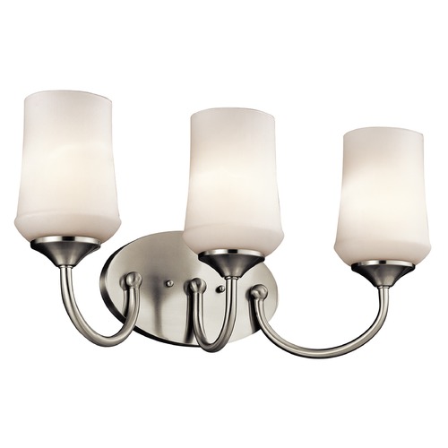 Kichler Lighting Aubrey 21-Inch Vanity Light in Brushed Nickel by Kichler Lighting 45570NI