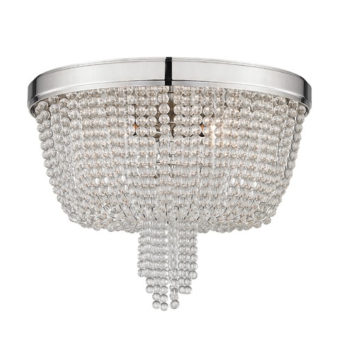 Hudson Valley Lighting Royalton Polished Nickel Flush Mount by Hudson Valley Lighting 9008-PN