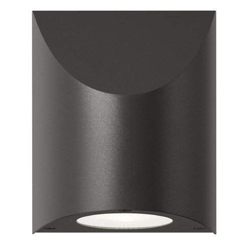 Shear Textured Bronze LED Outdoor Wall Light by Sonneman Lighting