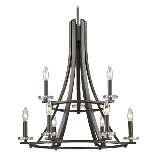 Z-Lite Verona Bronze Chandelier by Z-Lite 2010-9BRZ