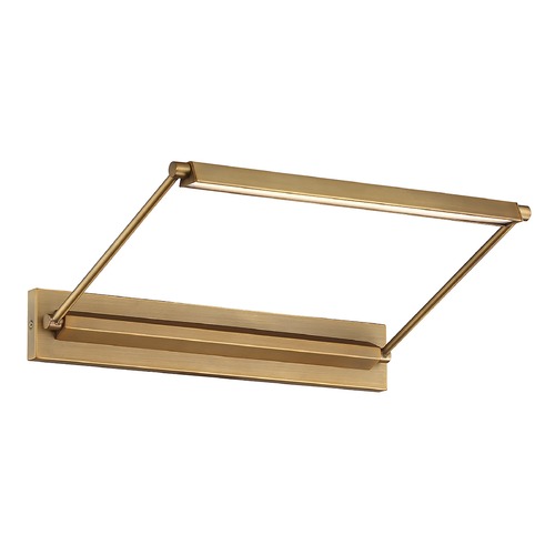 Hudson Aged Brass LED Picture Light by WAC Lighting