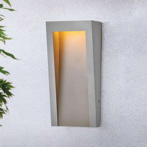 Hinkley Taper Textured Graphite LED Outdoor Wall Light 3000K by Hinkley Lighting 2144TG