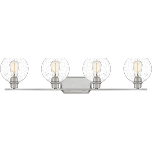 Quoizel Lighting Pruitt Brushed Nickel Bathroom Light by Quoizel Lighting PRUS8636BN