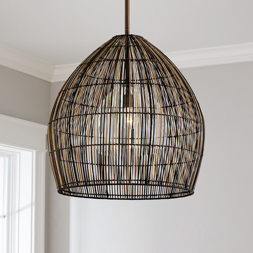 Troy Lighting Holden Bronze Pendant by Troy Lighting F7531