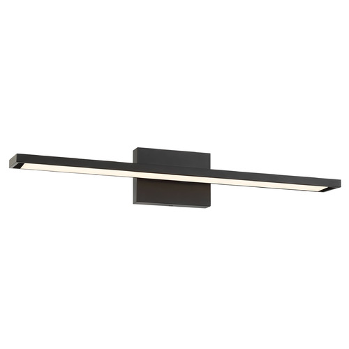 George Kovacs Lighting George Kovacs Parallel Coal LED Vertical Bathroom Light P5581-66A-L