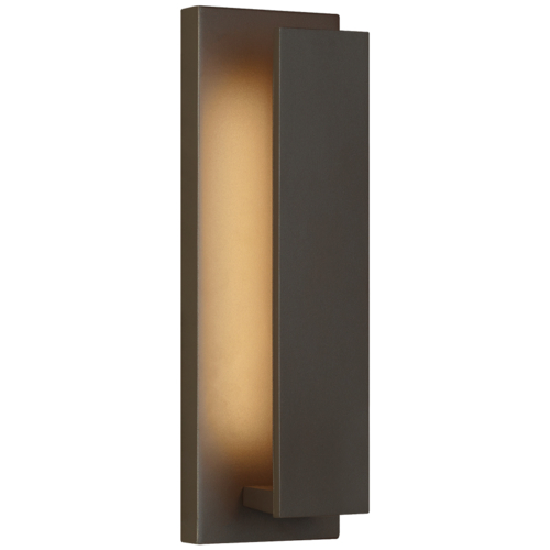 Visual Comfort Modern Collection Visual Comfort Modern Collection Nate Black LED Outdoor Wall Light 700OWNTE17B-LED930